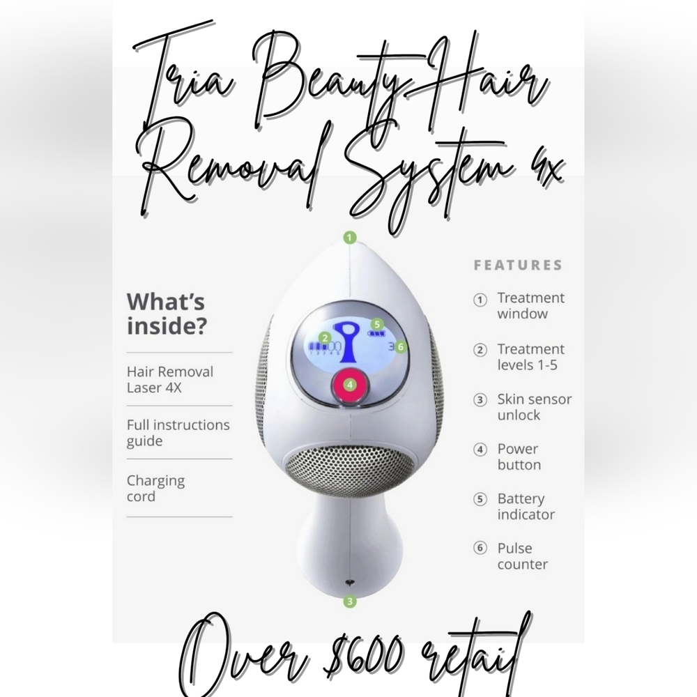 Tria Beauty Laser Hair Removal Device 4X